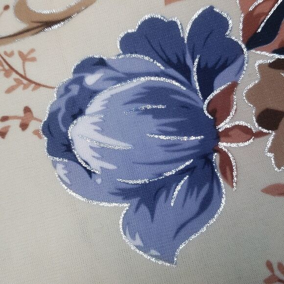 Fashion floral print button-down shirt size large - Picture 11 of 15